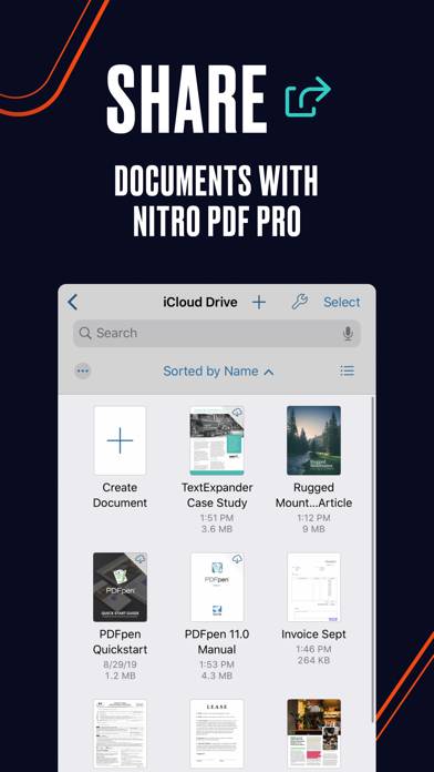 Nitro PDF Pro Captura de pantalla de la aplicación #4