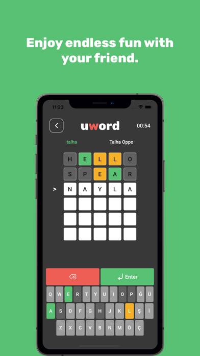 Uword: Online Word Game App screenshot #5