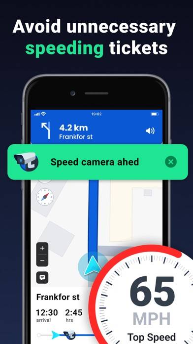 GPS Live Navigation Captura de pantalla de la aplicación #4