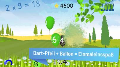 Einmaleinsjagd Spiel-Screenshot