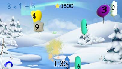 Einmaleinsjagd Spiel-Screenshot