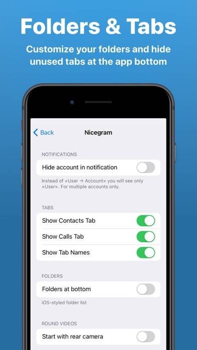 Nicegram Messages for Telegram App preview #2