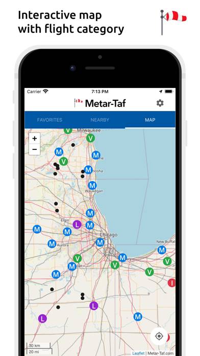 Metar-Taf App-Screenshot #2