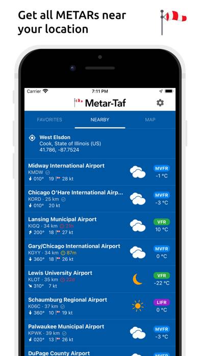 Metar-Taf App skärmdump #6