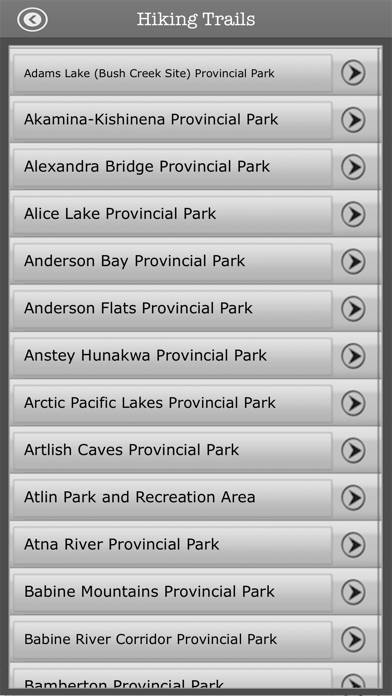 Canada Camping & Trails,Parks App screenshot #3