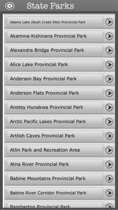 Canada Camping & Trails,Parks App-Screenshot #4