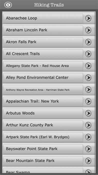 New York Camping &Trails,Parks App screenshot