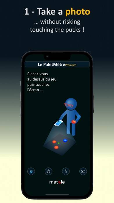 PaletMètre Premium App-Screenshot