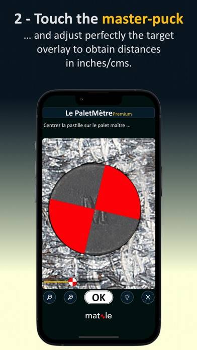 PaletMètre Premium App-Screenshot