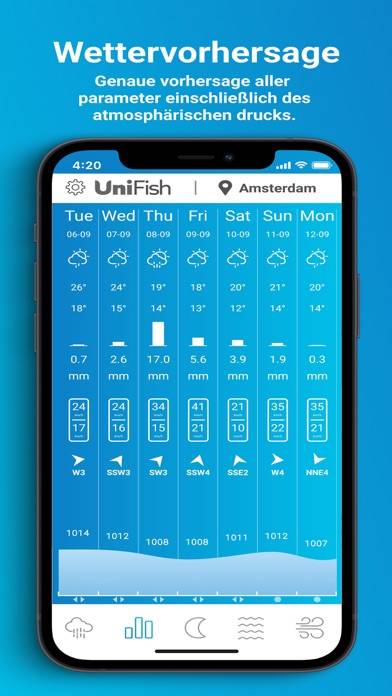 UniFish Weather App-Screenshot #2