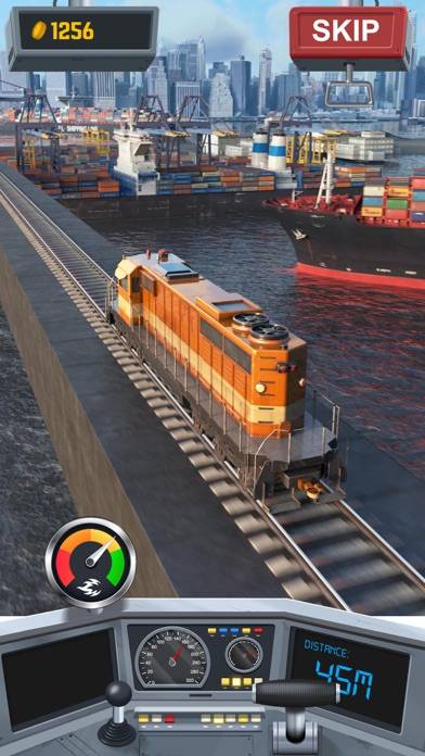 Train Ramp Jumping Скриншот