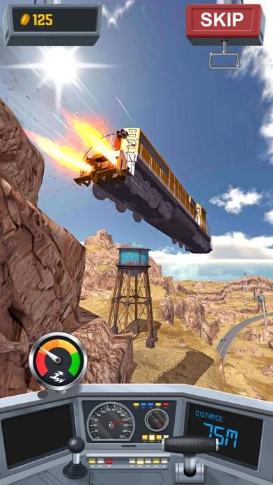 Train Ramp Jumping Capture d'écran de l'application #5