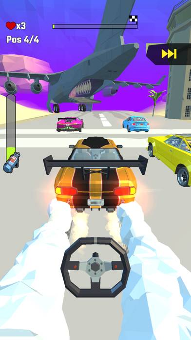 Crazy Rush 3D - Car Racing skärmdump