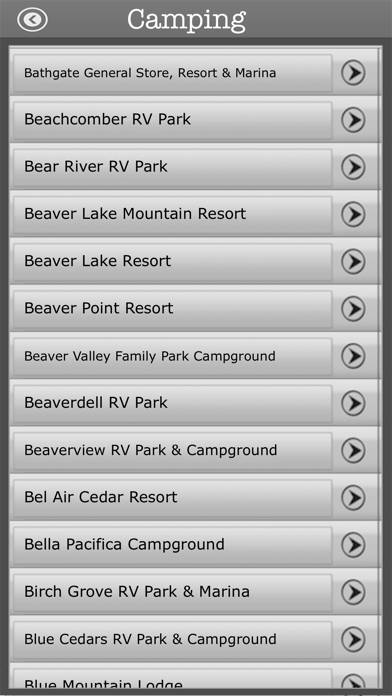 British Columbia-Campgrounds App screenshot #2