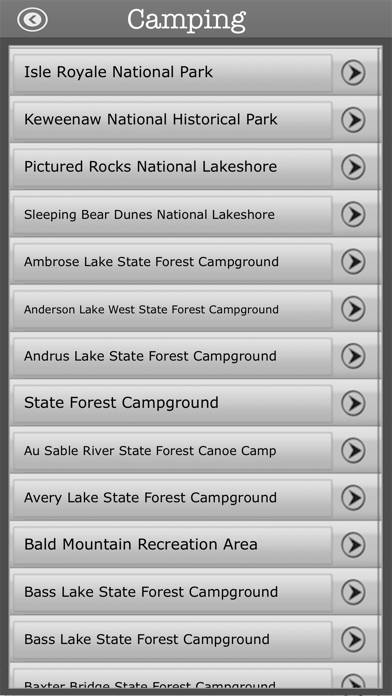 Michigan-Camping & Trails,Park App screenshot