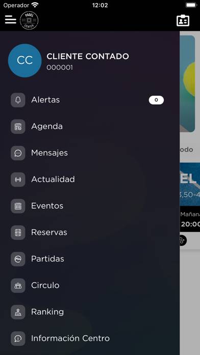 Padel Center Castellón . Captura de pantalla de la aplicación #2