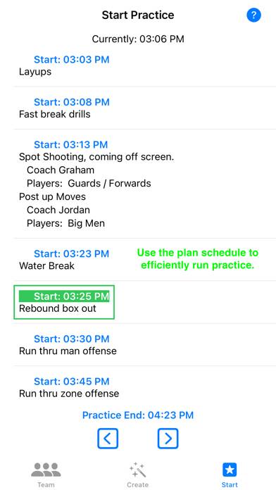 Coach Practice Planner App screenshot #3