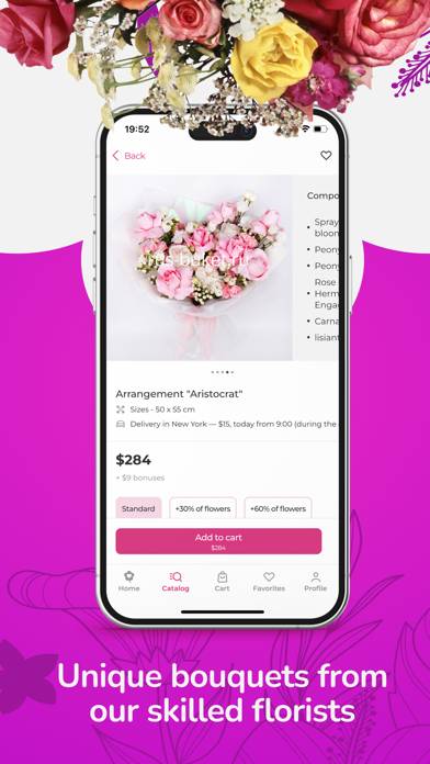 Worldwide Flowers: Flower Shop Скриншот приложения #2