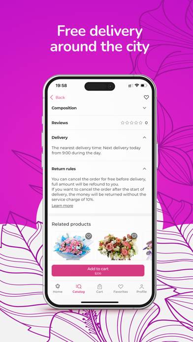 Worldwide Flowers: Flower Shop App screenshot #3