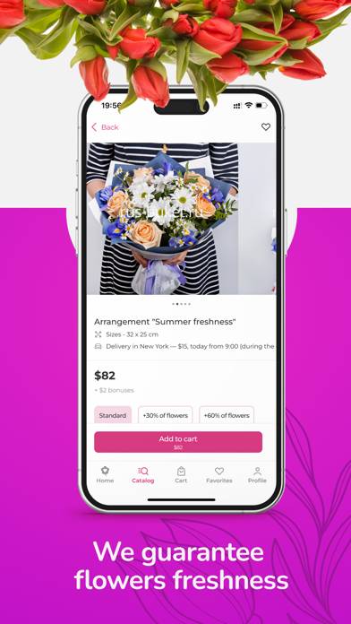 Worldwide Flowers: Flower Shop Скриншот приложения #4