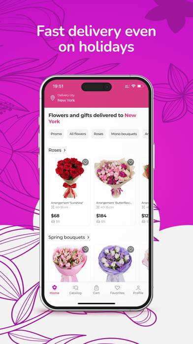 Worldwide Flowers: Flower Shop Скриншот приложения #5