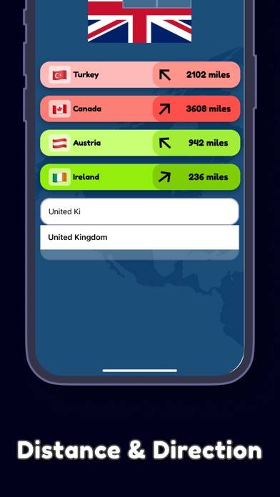 Worldle: Geography Daily Guess App screenshot #3