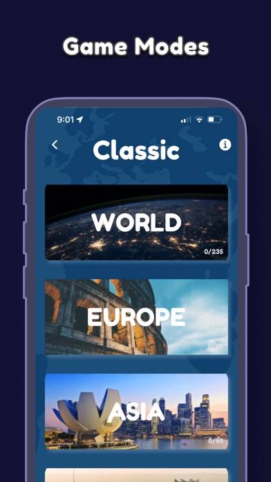 Worldle: Geography Daily Guess App screenshot #4