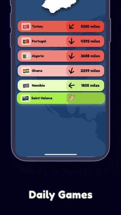 Worldle: Geography Daily Guess App screenshot #5
