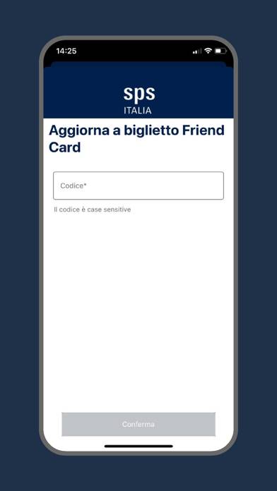 SPS Italia Schermata dell'app