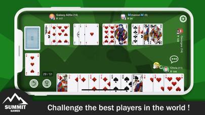 Rummy online game screenshot