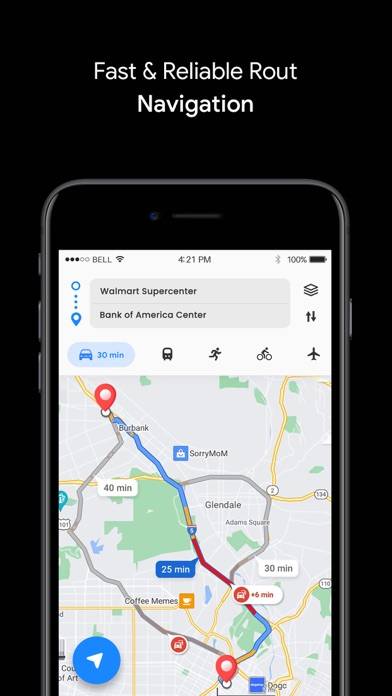 GPS Live Navigation & Live Map App skärmdump #1
