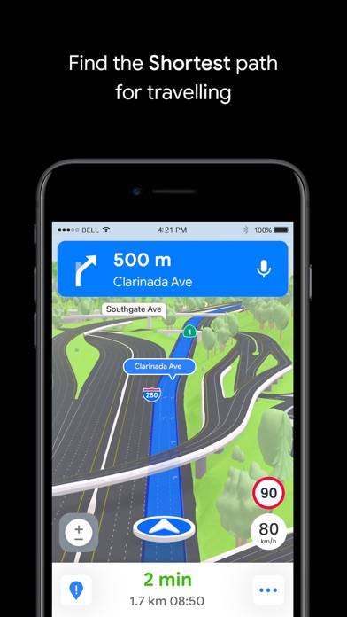 GPS Live Navigation & Live Map Uygulama ekran görüntüsü #2