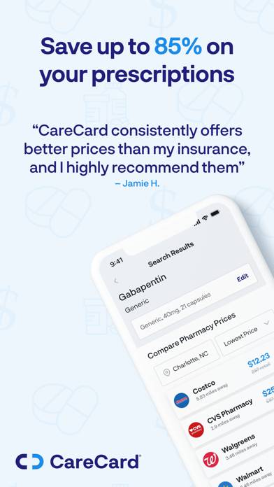 CareCard Prescription Savings App screenshot #1