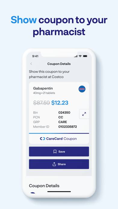 CareCard Prescription Savings App screenshot #4