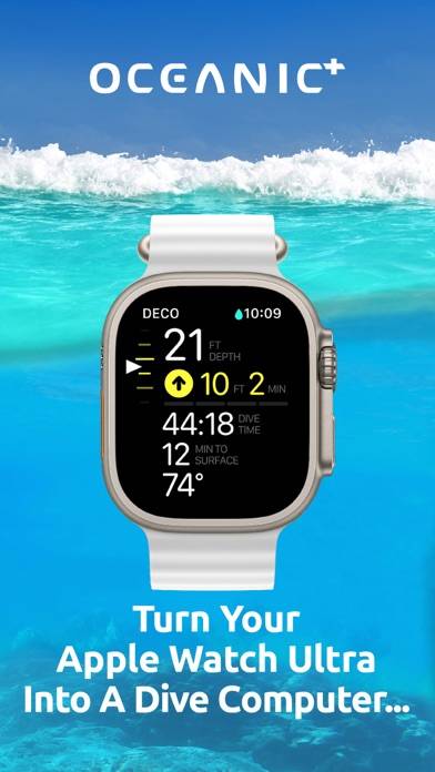 Diving Pro Smartwatch Oceanic+ Bildschirmfoto