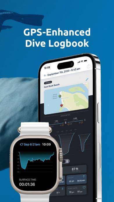 Diving Smartwatch | Oceanic plus App screenshot