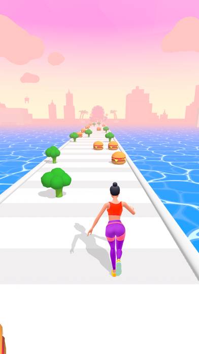 Twerk Run 3D -Fun Fashion Rush Schermata dell'app #1