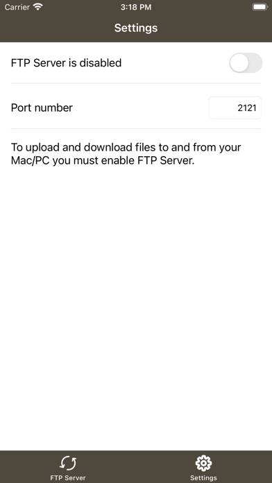 GoFTP Server App screenshot #2