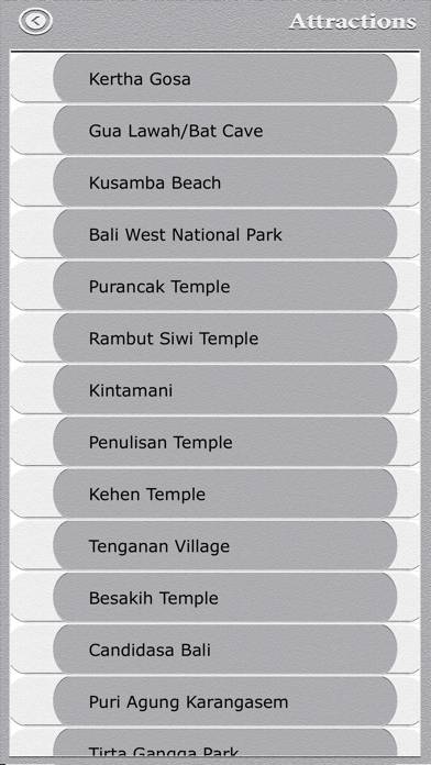 Best Bali Island Guide Capture d'écran de l'application #2
