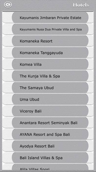 Best Bali Island Guide Capture d'écran de l'application #3