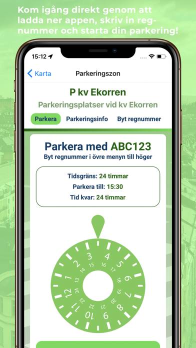 Parking Time App skärmdump