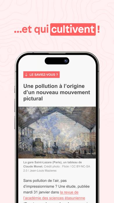 Brief.science Capture d'écran de l'application