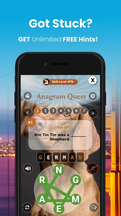 Anagrams: Word Trivia App screenshot #6