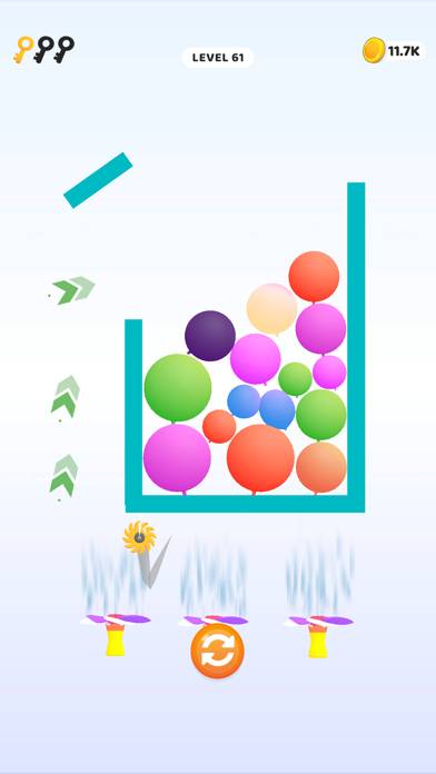 Balloon Slicer App screenshot #1