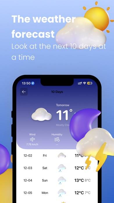 Top Weather-24 Stunden Wetter App-Screenshot