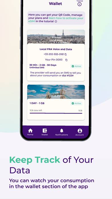ZIM: eSIM Voice plusData Worldwide App preview #6