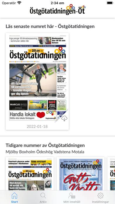 Östgötatidningens e-tidning