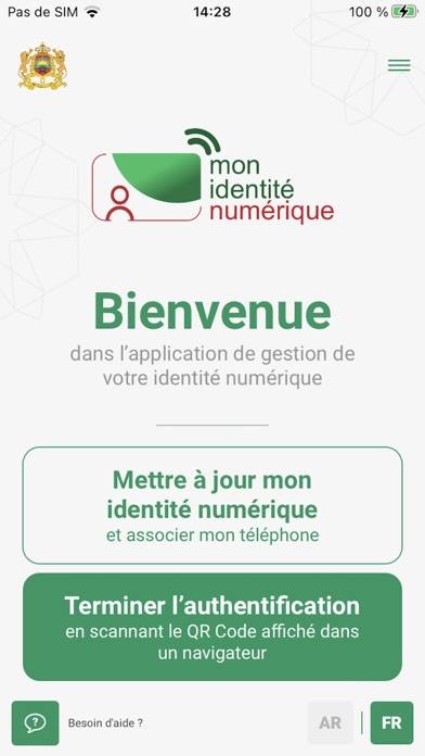 هويتي الرقمية | Mon e-ID App screenshot #2
