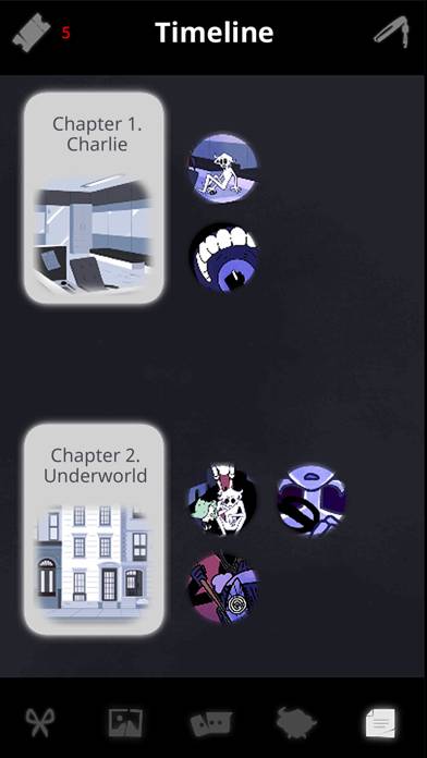 Charlie in Underworld schermata del gioco