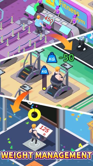 Fitness Club Tycoon-Idle Game Schermata dell'app #2